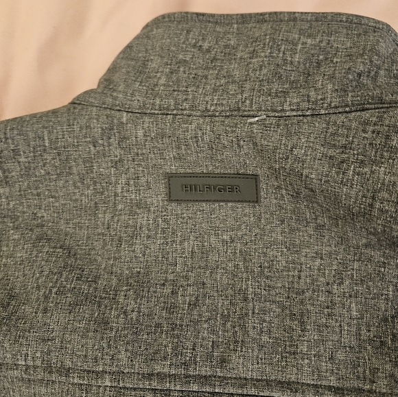 Men’s Grey Tommy Hilfiger Water Resistant Jacket - Picture 8 of 8
